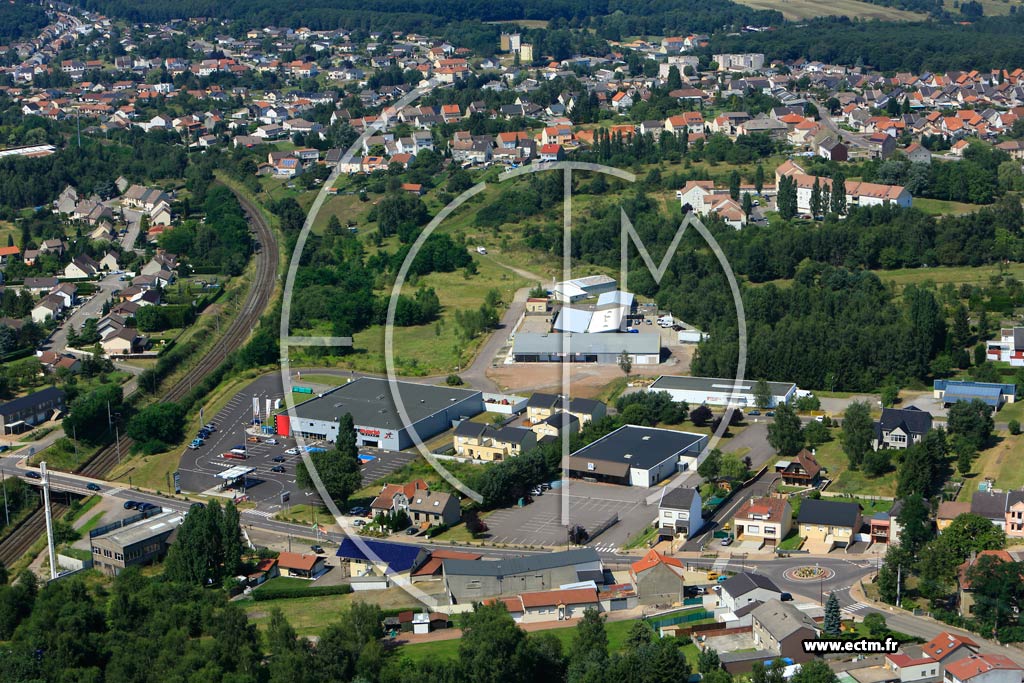 Photo arienne de L'Hopital