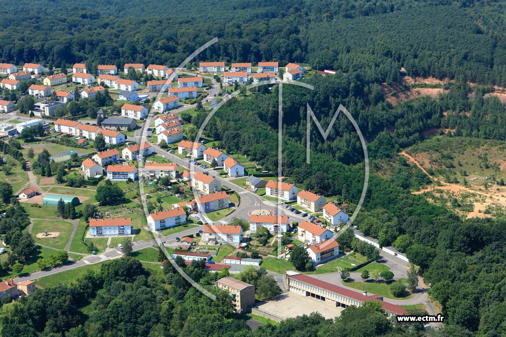 Photo arienne de L'Hopital (Cit La Colline)