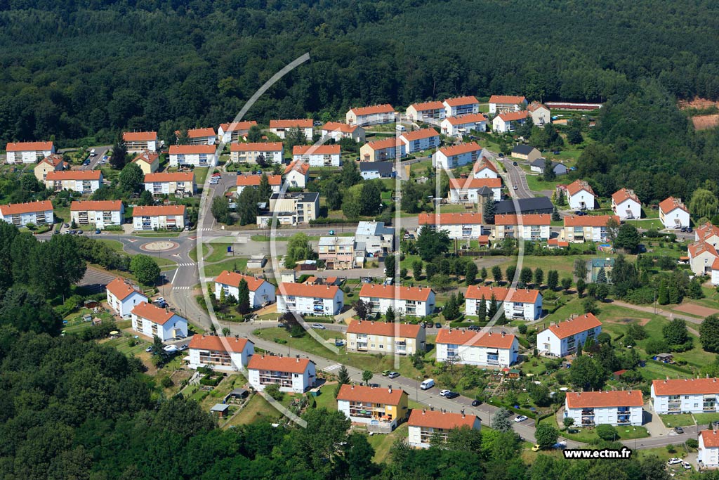 Photo arienne de L'Hopital (Cit La Colline)