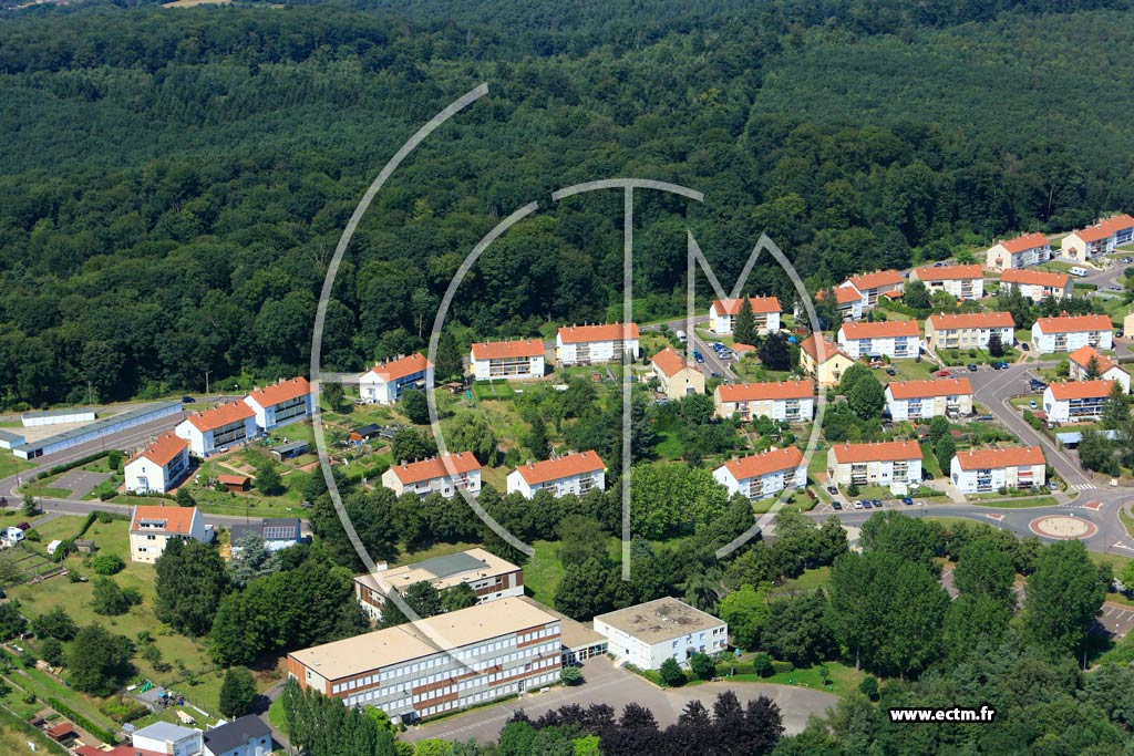 Photo arienne de L'Hopital (Cit La Colline)