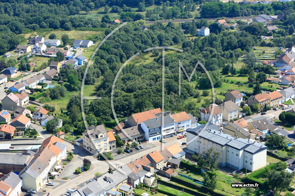 Photo arienne de L'Hopital (Puits Trois)