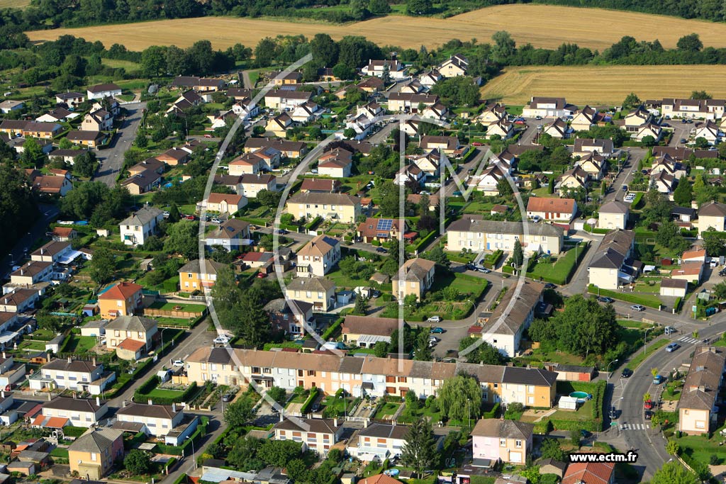 Photo arienne de Gunange