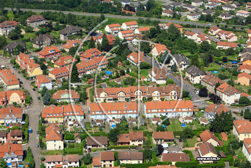 Photo arienne de Hagondange (Cit d'Hagondange)