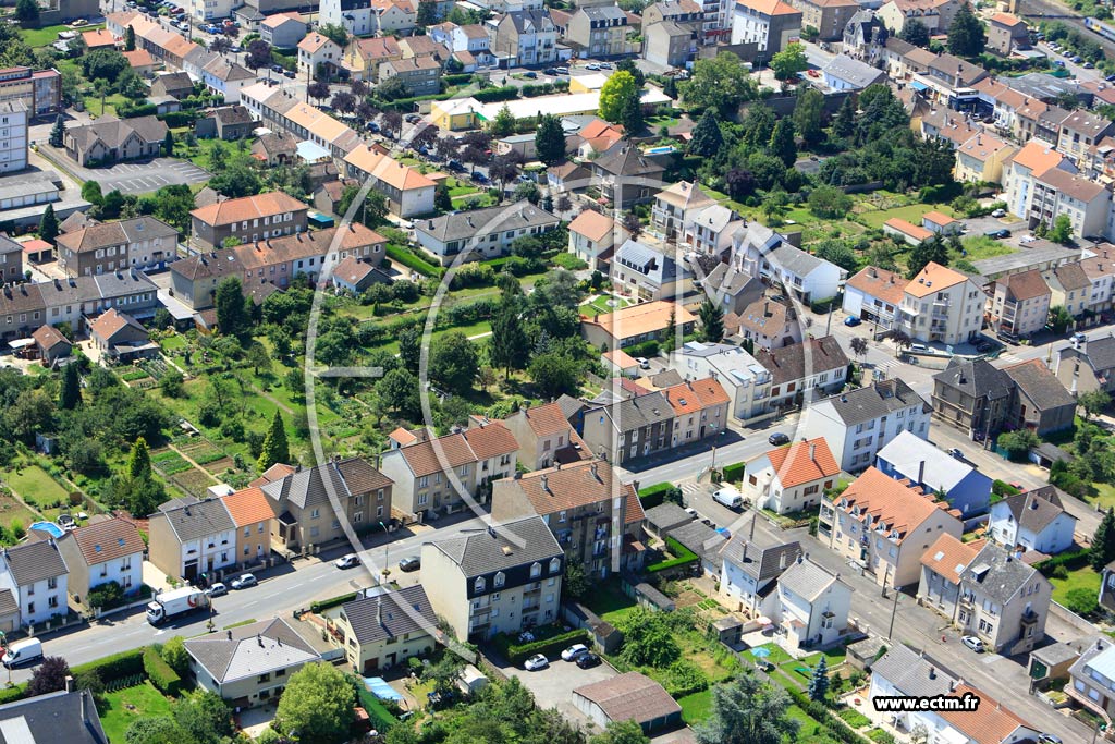 Photo arienne de Maizires-ls-Metz