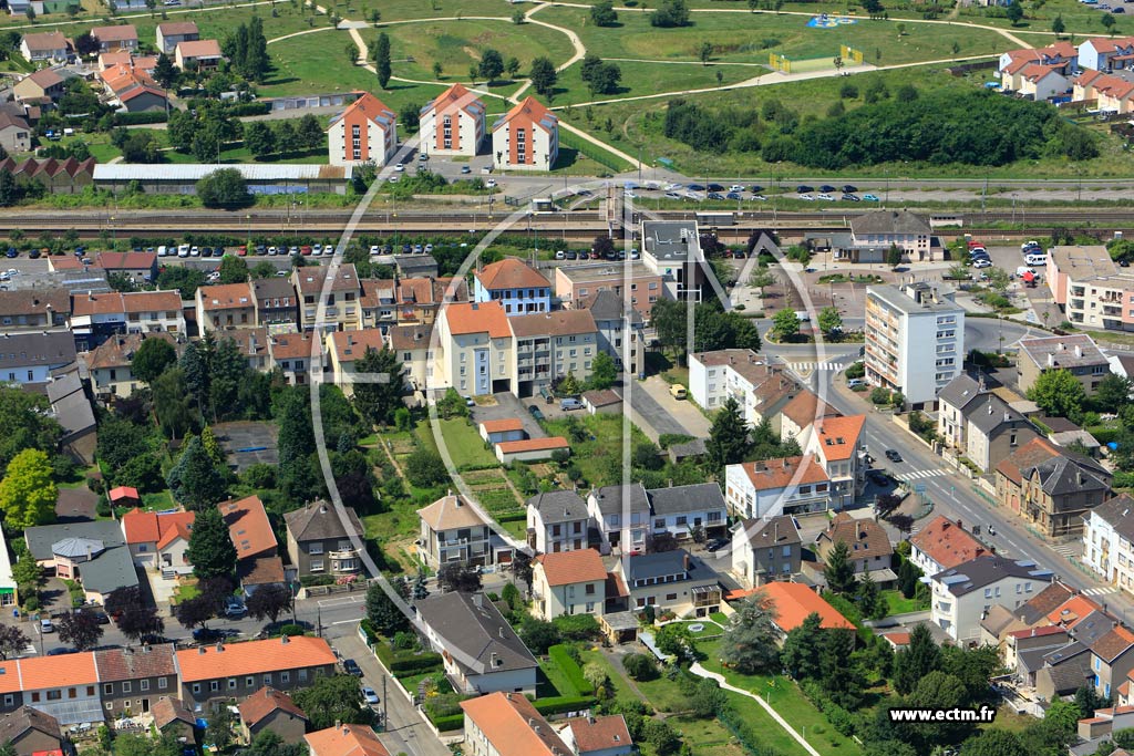 Photo arienne de Maizires-ls-Metz