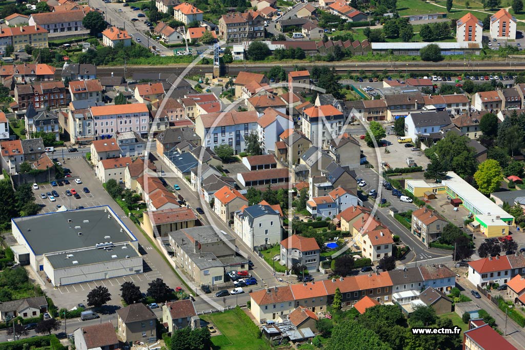 Photo arienne de Maizires-ls-Metz