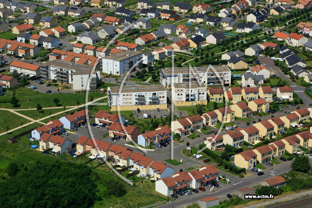 Photo arienne de Maizires-ls-Metz (La Robinette)