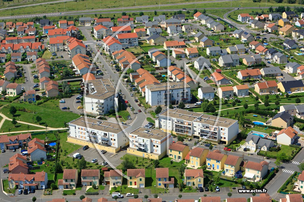 Photo arienne de Maizires-ls-Metz (La Robinette)