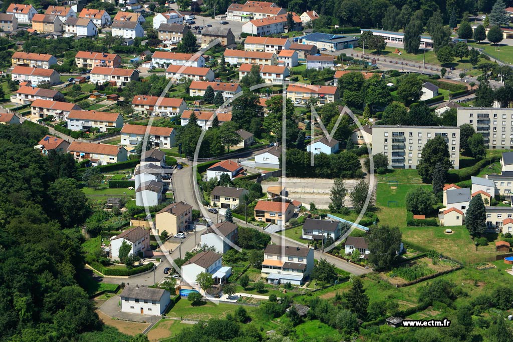 Photo arienne de Marange-Silvange (La Marjotte)