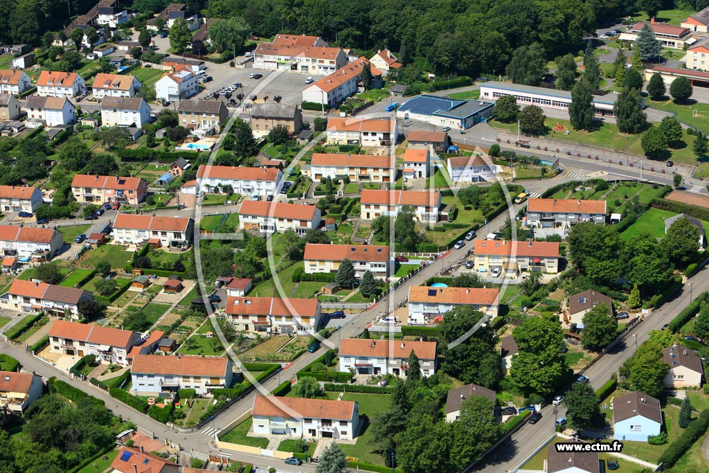 Photo arienne de Marange-Silvange (La Marjotte)