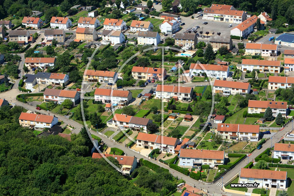 Photo arienne de Marange-Silvange (La Marjotte)