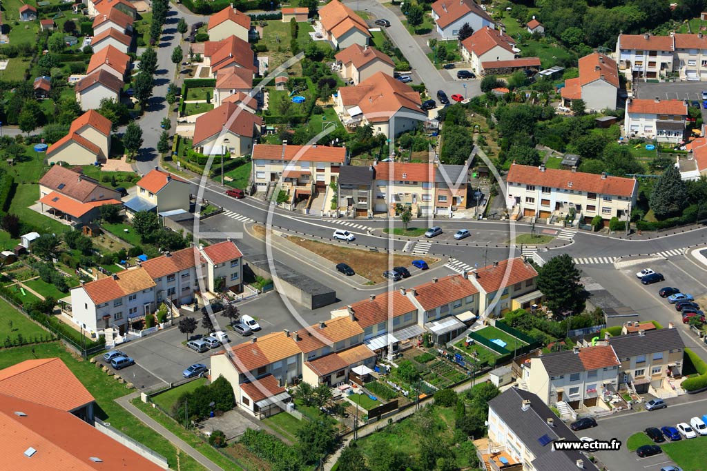 Photo arienne de Marange-Silvange (Vieux Moulin)