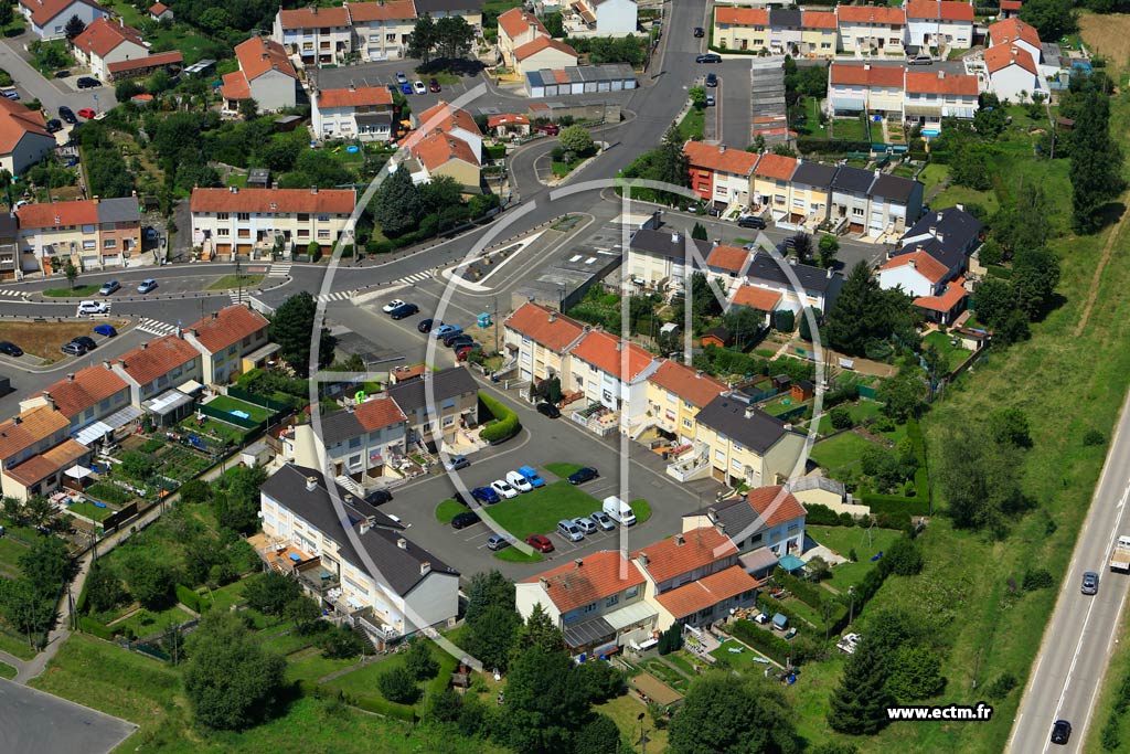 Photo arienne de Marange-Silvange (Vieux Moulin)