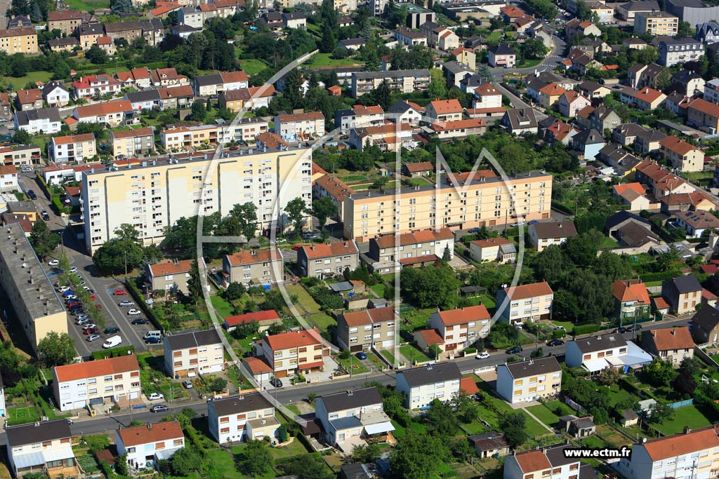 Photo arienne de Rombas