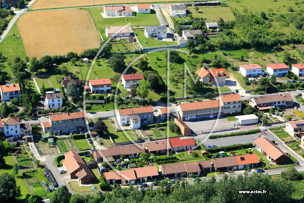 Photo arienne de Pagny-sur-Meuse