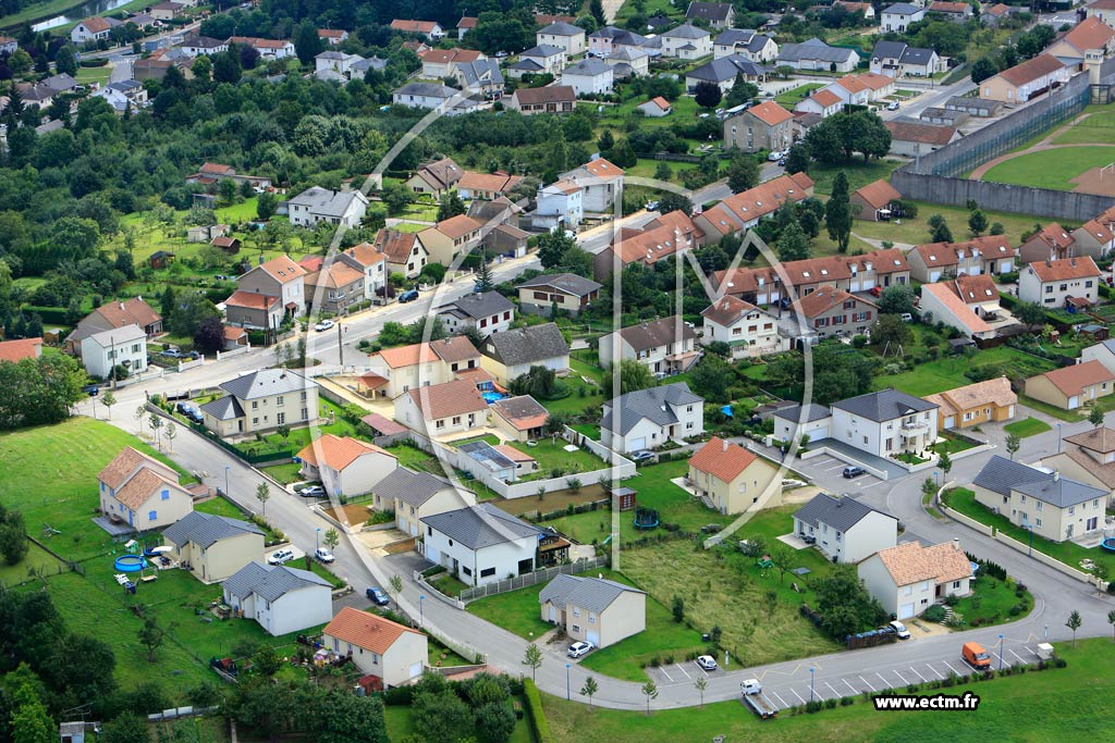 Photo arienne de Toul (Le Plateau Saint-Georges)