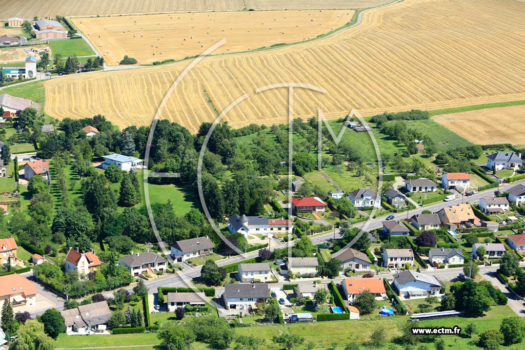 Photo arienne de Boulay-Moselle