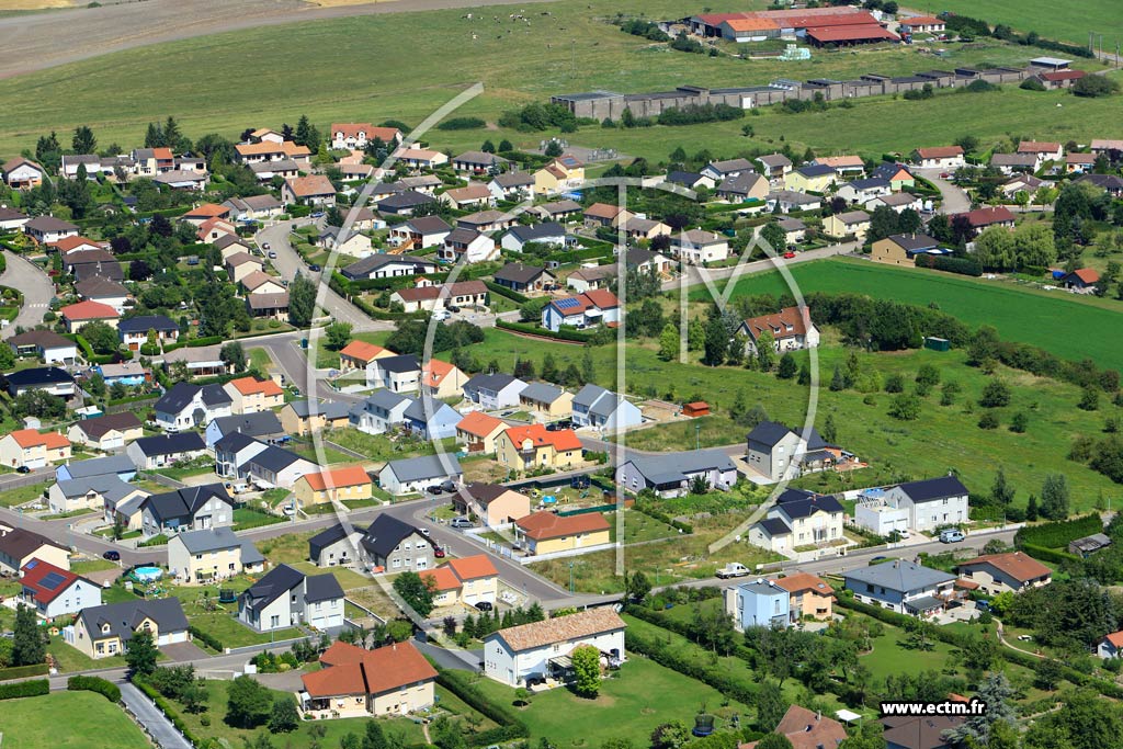 Photo arienne de Boulay-Moselle (Colline Saint Etienne)