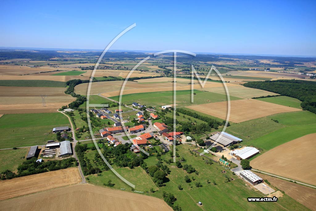 Photo arienne de Boulay-Moselle (Halling Ls Boulay)