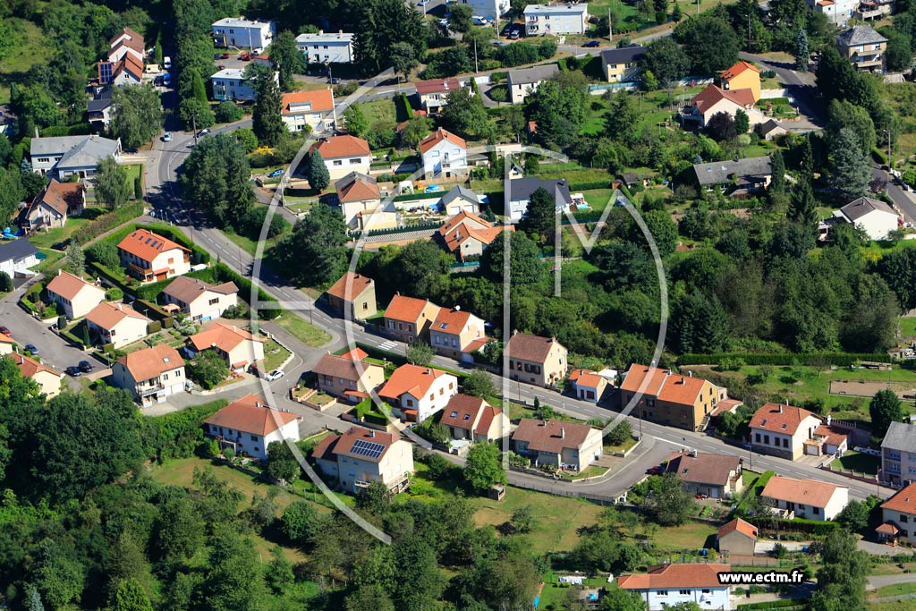 Photo arienne de Hombourg-Haut (Cit des Chnes)