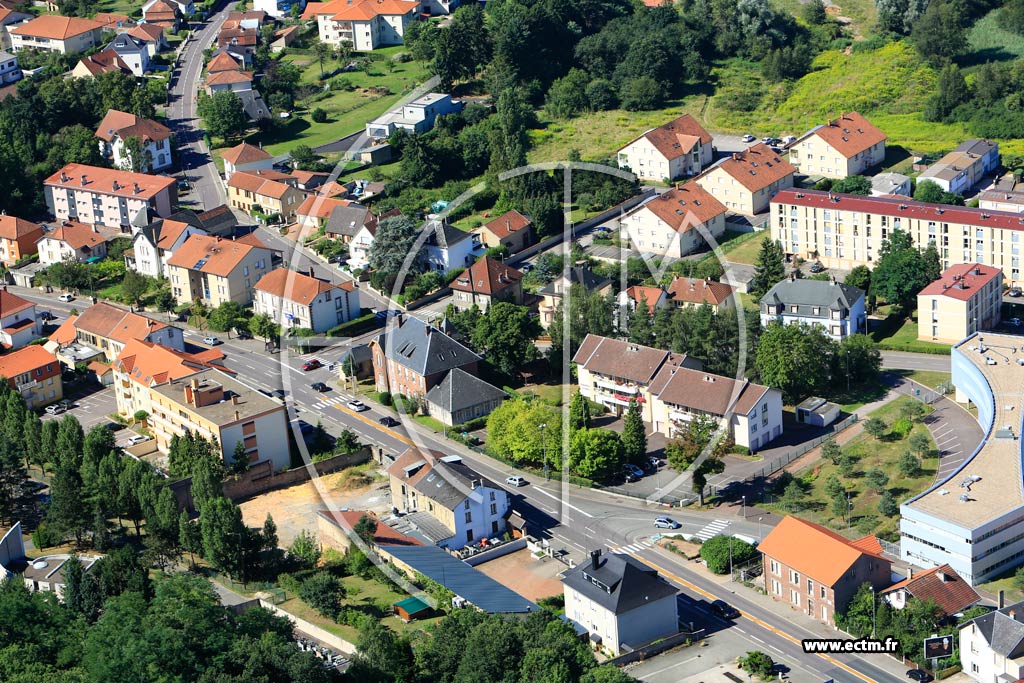 Photo arienne de Saint-Avold
