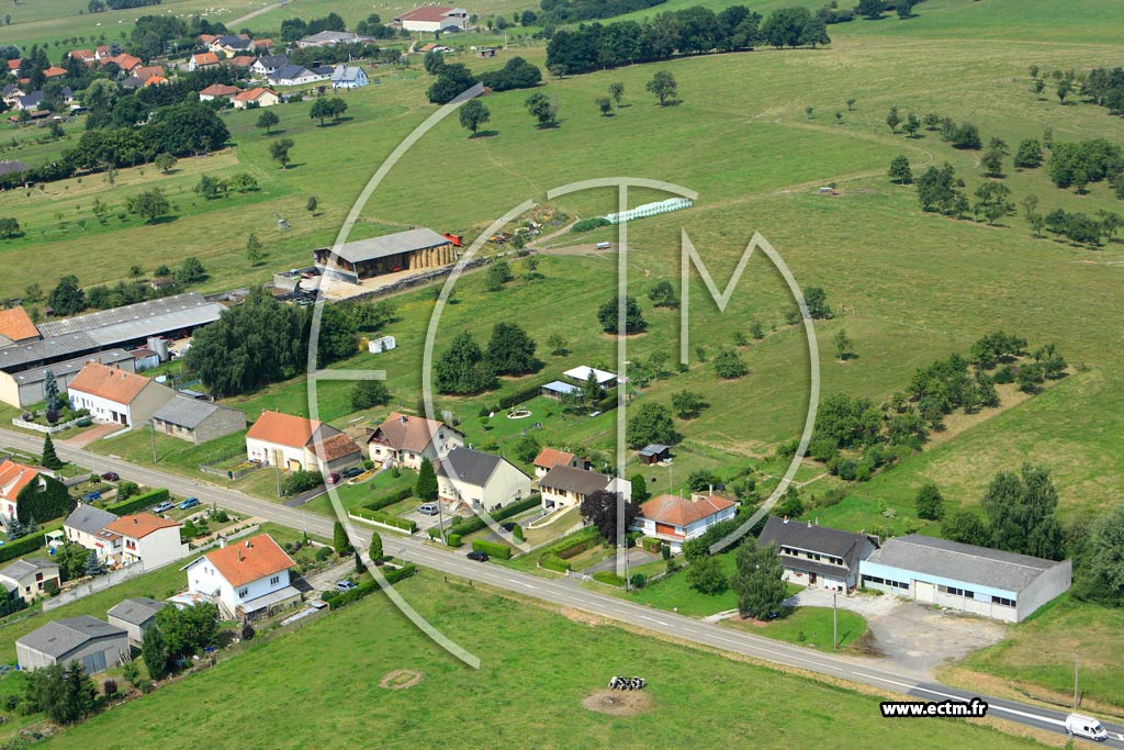 Photo arienne de Le Val-de-Gublange (Wentzviller)