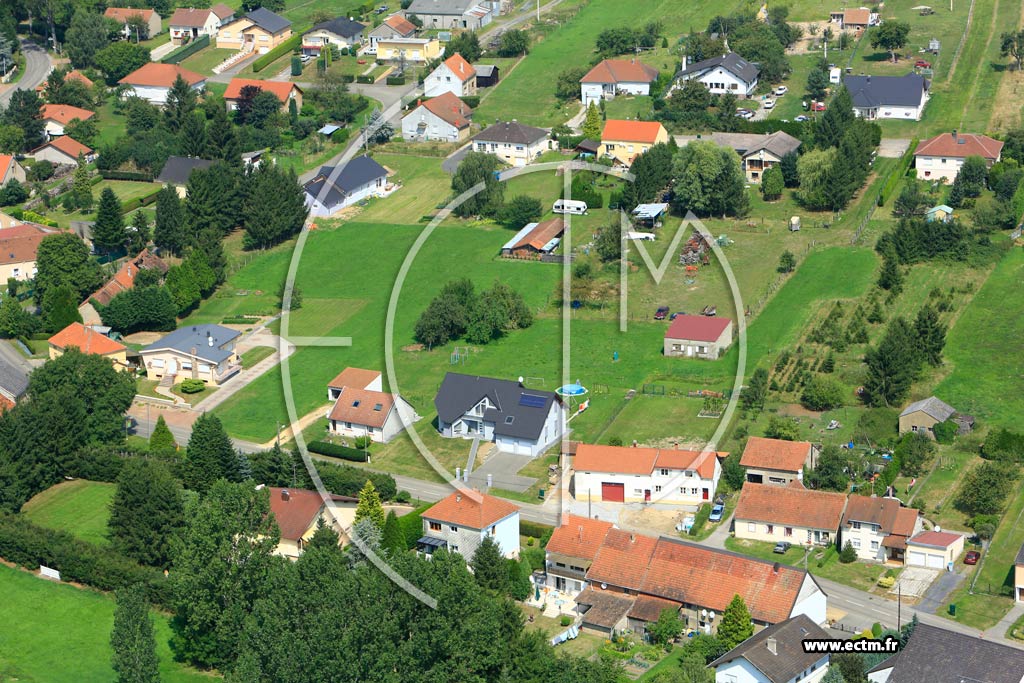 Photo arienne de Le Val-de-Gublange (Wentzviller)