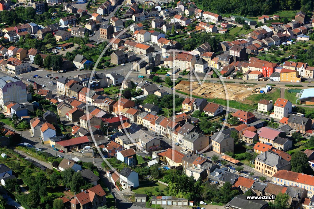 Photo arienne de Audun-le-Tiche