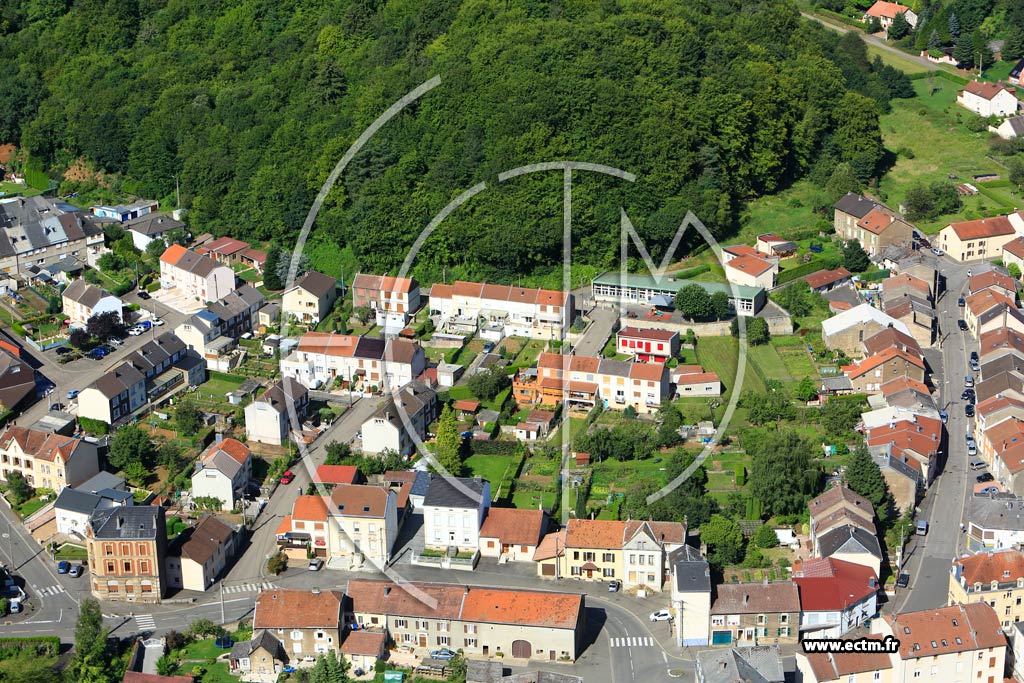 Photo arienne de Audun-le-Tiche (Cit Mandelot)