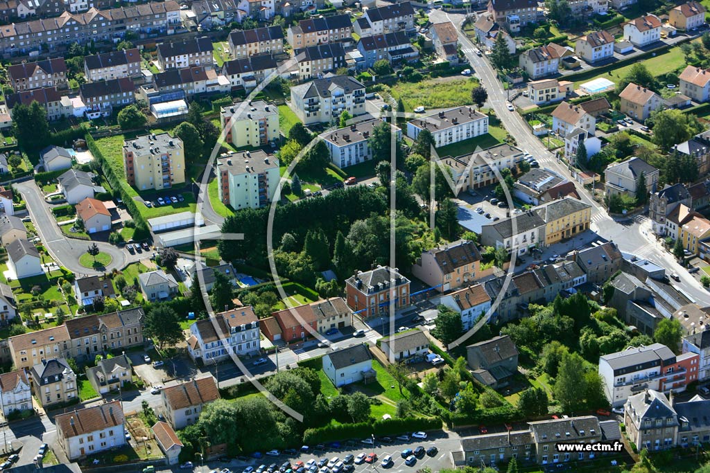 Photo arienne de Audun-le-Tiche (Cit Sainte-Barbe)