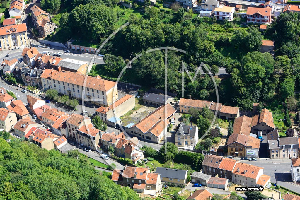 Photo arienne de Longwy (Longwy Bas)