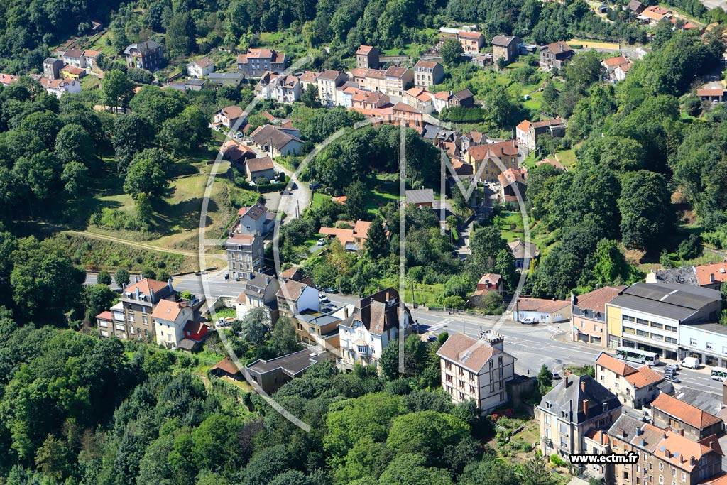 Photo arienne de Longwy (Longwy Bas)