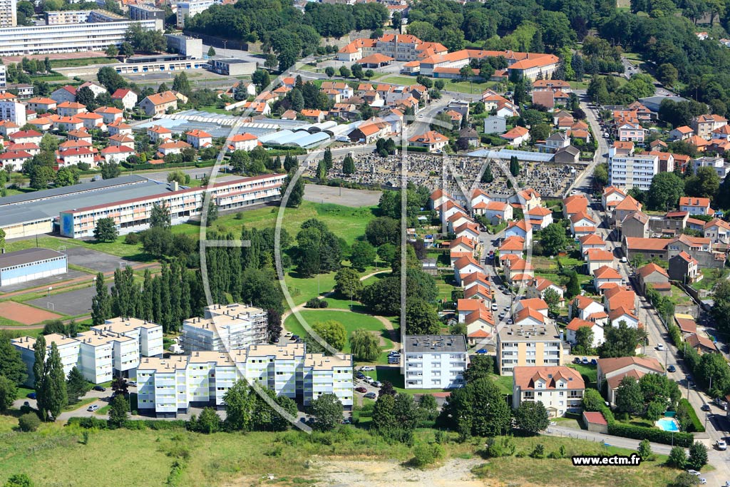 Photo arienne de Longwy (Longwy Haut)