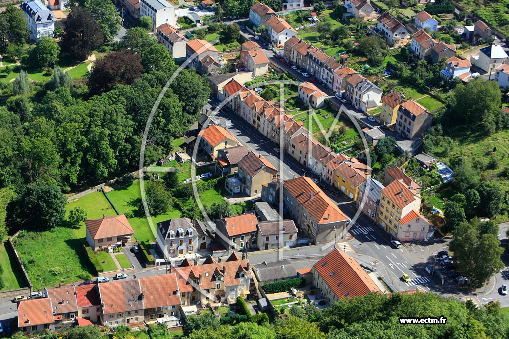 Photo arienne de Mont-Saint-Martin