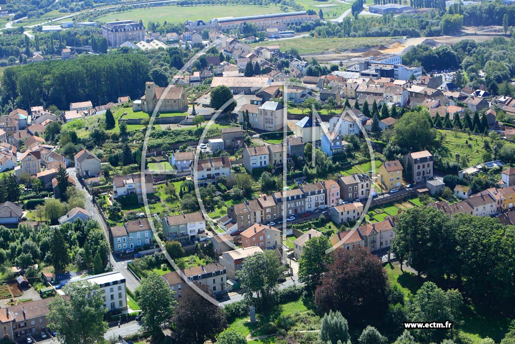 Photo arienne de Mont-Saint-Martin