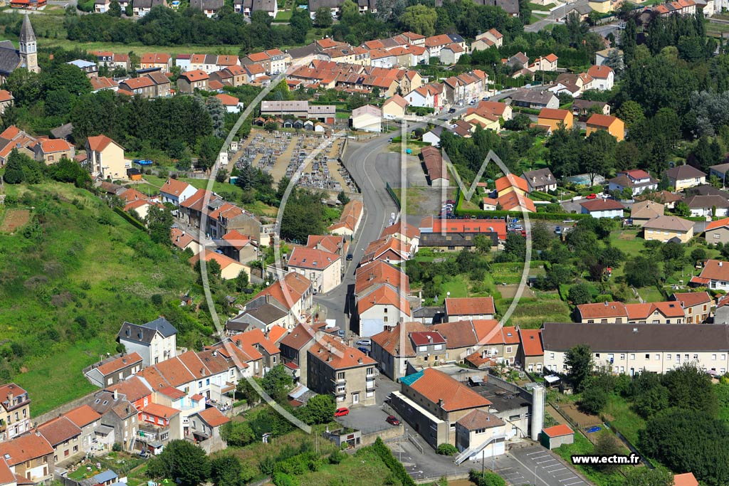 Photo arienne de Mont-Saint-Martin