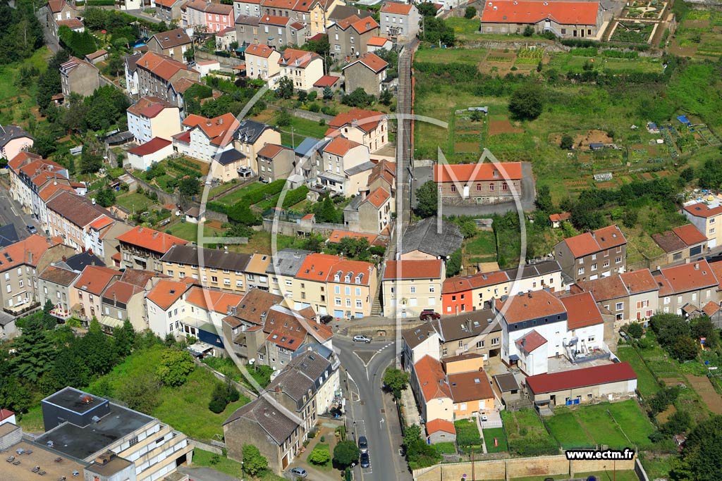 Photo arienne de Mont-Saint-Martin