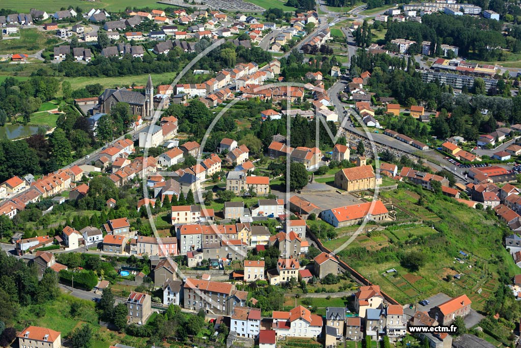 Photo arienne de Mont-Saint-Martin