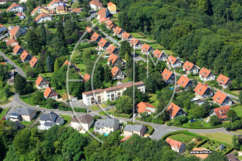 Photo arienne de Mont-Saint-Martin (Le Plateau)