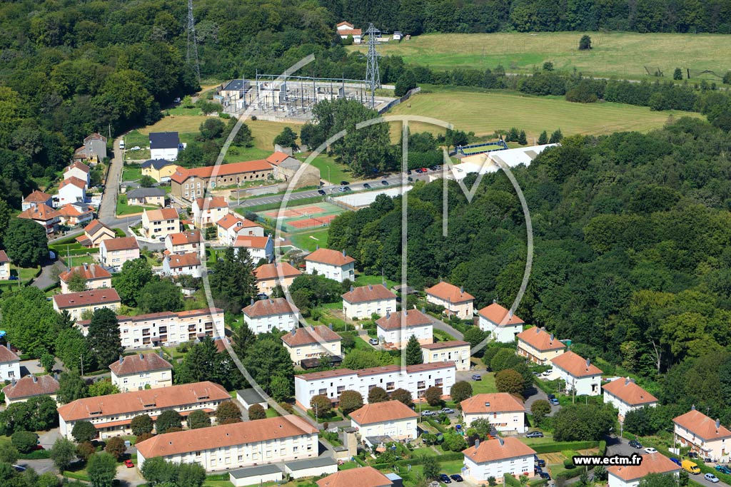 Photo arienne de Mont-Saint-Martin (Le Plateau)