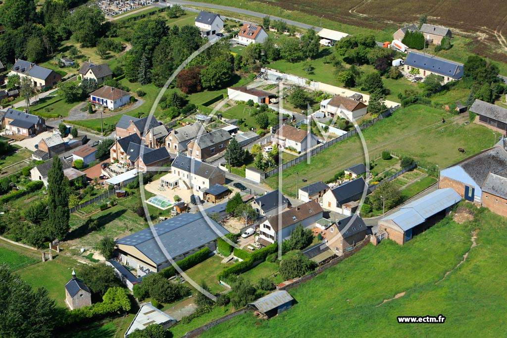 Photo arienne de Mzires-sur-Oise