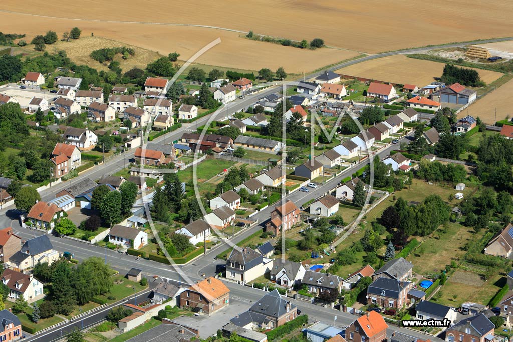 Photo arienne de Mo-de-l'Aisne