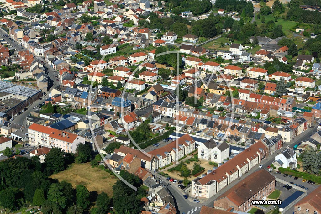 Photo arienne de Saint-Quentin (Faubourg Saint-Martin)