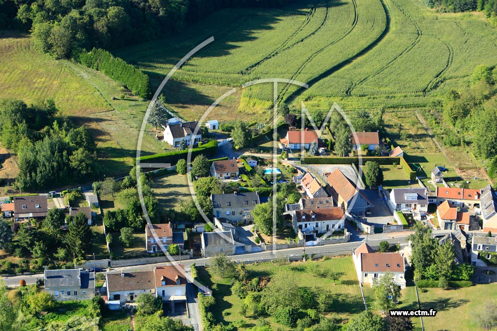 Photo arienne de Berny-Rivire (Roche)