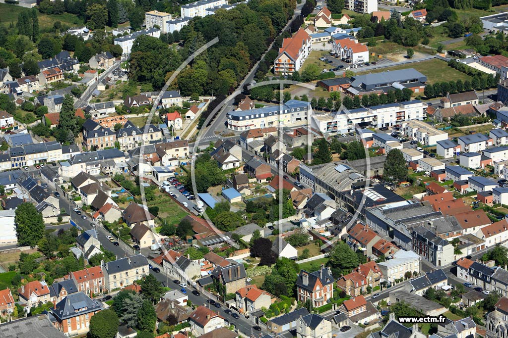 Photo arienne de Soissons (Faubourg de Reims)
