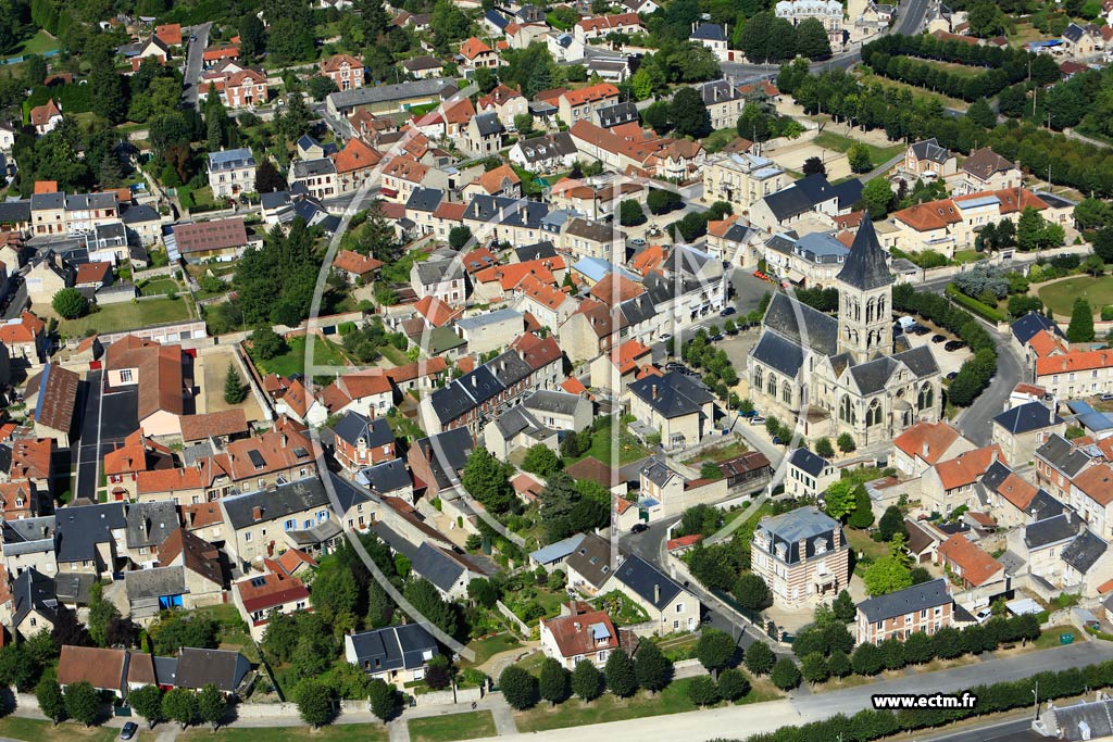 Photo arienne de Vailly-sur-Aisne