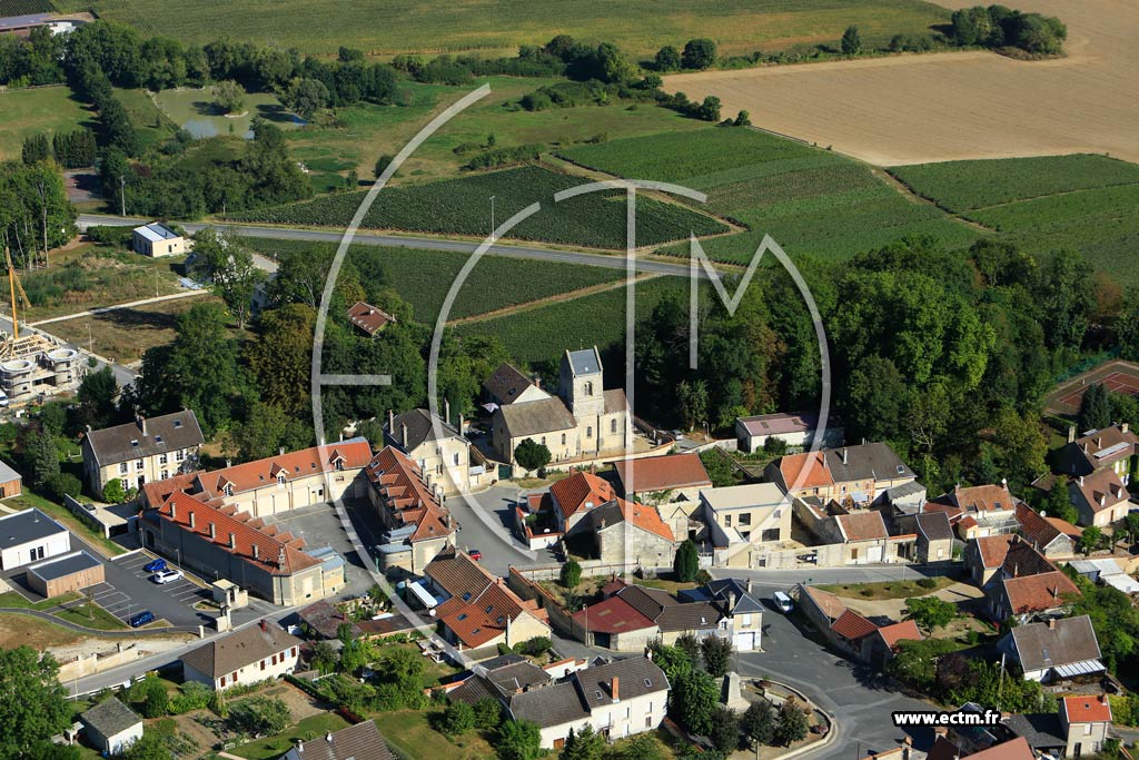 Photo arienne de Pargny-ls-Reims