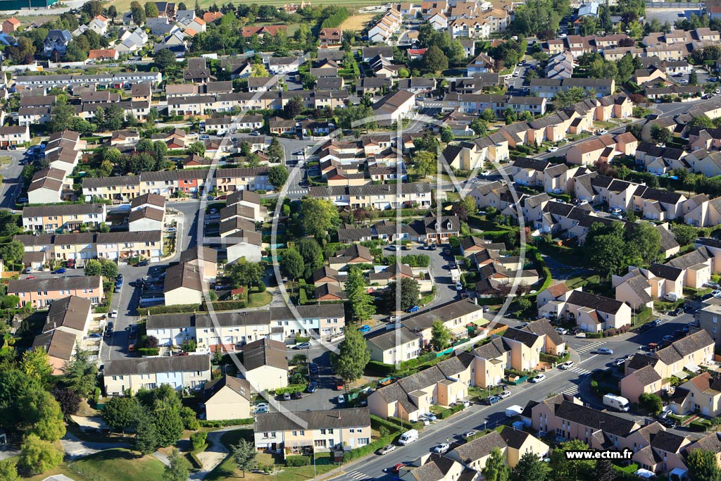 Photo arienne de Witry-ls-Reims