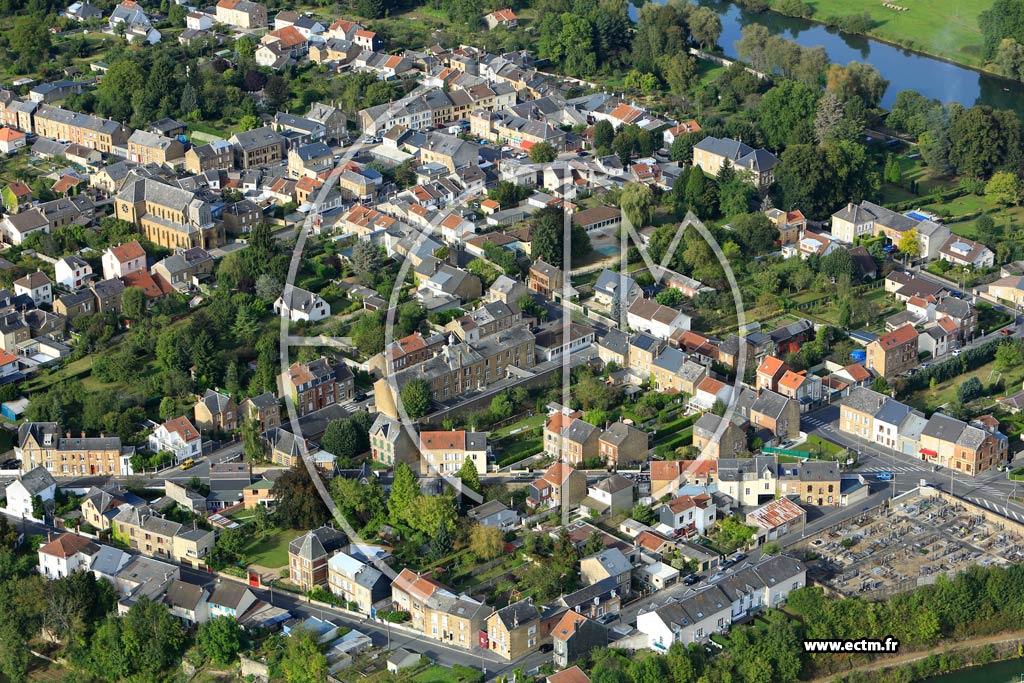 Photo arienne de Charleville-Mzires (Montcy Saint-Pierre)