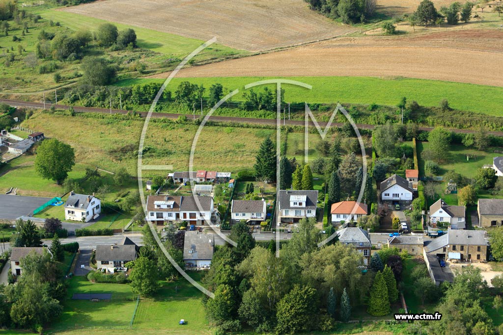 Photo arienne de Warcq (Les Granges Bertholet)